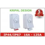 IP67 Industrial Mechanical Interlocked Switch Sockets CEE Power Outlet for sale