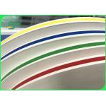 ECO 60GSM Multi - Colored Printed Food Grade Paper Roll For Drinking Straws for sale