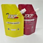 BPA Free Plastic Hair Mask Spout Bags Packaging Liquiddrink Coffee Stand Up Pouches for sale