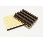 Wood Substitute WPC Louvered Fluted Wall Panels Elegant Versatile for sale