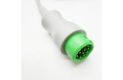 China TPU 12 Pin ECG Cables And Leadwires Stable Compatible Mindray To Siemens supplier