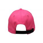 Custom Made Simple Adjustable Golf Hats Pink Tall Relaxed Sports Style
