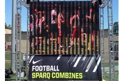 China Noiseless SMD Exterior Giant Rgb Led Screen Rental Low Power Consumption supplier