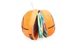 China ODM Not Torn Plush Ball Book With Zipper Closure supplier