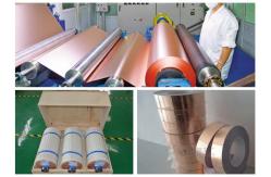 China IPC - 4562 Rolled Annealed Copper Foil , 0.025um Roughness RTF Copper Foil supplier