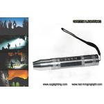 GL-F016 Q5 5W Led Rechargeable Torch 350 Lumen 300 - 500 Meter Lighting Distance for sale