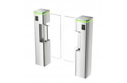 China Supermarket Swing Gate Barrier Turnstile Entrance RFID Card Access Control Sytsem supplier