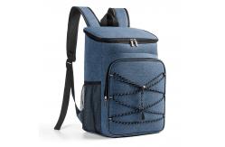 China Premium Thermal Insulated Lunch Bag With Custom Printing 30L Blue supplier