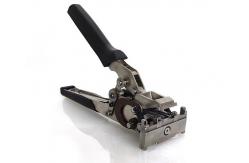 China ESD Black Handle Steel SMT Splice Tool For SMT Reel Tape supplier