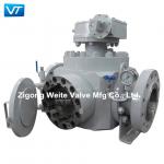 Offshore Platform Pig Ball Valve Two Position Shut Off API 607 for sale