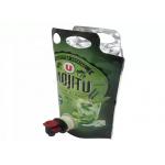 Customized Stand Up Spout Pouch Aluminum Foil 3l Drink Juice Bag In Box With Spout Tap Wine Liquid Pouch With Spigot