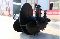 China Exploration Pilling 450mm 3000mm Drilling Rig Tool Construction Earth Auger Drill Bit supplier
