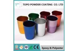 China RAL1012 lemon yellow electrostatic thermoset powder coating  for lighting fixtures supplier