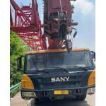 50t Air Conditioned Used Shacman Truck Crane QY50C With Max Speed 83km/H for sale