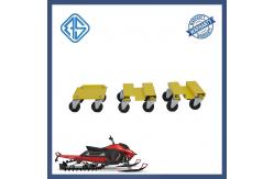 China Move Easily Snowmobile Flat Dollies Casters 1500 Lbs Load Capacity supplier