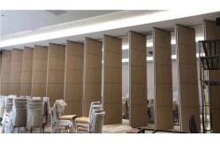 China 100 mm Soundproof Foldable Room Acoustic Partition Wall With Free Design supplier