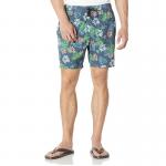Quick Dry Polyester Men'S 7 Inch Inseam Swim Shorts Trunks With Pockets for sale
