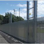 Height 1.5m-2.8m Galvanized Palisade Security Fencing Anti Rust