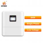 High Efficiency 6kW Hybrid Solar Inverter with Dual MPPT for Lithium Lead Acid Battery Backup for sale