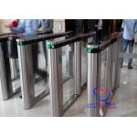 rfid remote pedestrian gate Half Height Turnstiles access control for School Library Theater for sale