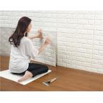 3d Brick Thicken Soft Pe Foam Wall Sticker Panels Wallpaper Decor for sale