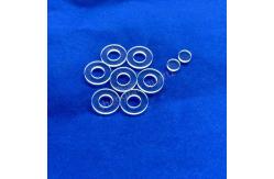 China Professional Custom Transparent Quartz Punching Sheet High Temperature Resistant supplier