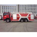 JP18 30250KG HOWO Water Tower Fire Truck Sinotruk 10000L Fire Department Truck for sale
