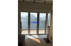 China EPDM Gasket 6063-T5 Aluminum Horizontal Sliding Windows 100mm Depth supplier