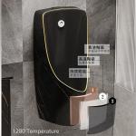 Commercial Bathroom Public Toilet Urinal Marble Black Gold Color for sale