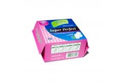China Soft Absorbent Fragrance Free Disposable Sanitary Napkins With Wings supplier