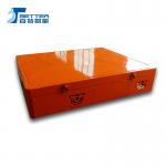 1-300ton Four Wheel Steering Trackless Motorized Transfer Cart for sale