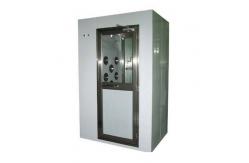 China Metal Clean Room Equipment , Single Person Cleanroom Air Shower PLC Control supplier