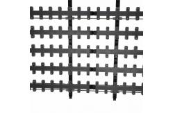 China LED grid screen flexible transparent irregular curtain wall ceiling pixel advertising display screen supplier