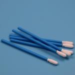 TX743 Lint Free Knitted Small ESD Cleanroom Swab Factory Cleaning Polyester Swab Stick for sale