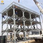 Large Span Prefab Metal Structures Construction Steel Prefabricated Warehouse Building