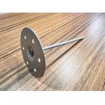 Adhesive Round Base Insulation Hangers Galvanized Steel for sale