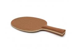 China 7 Layers Teakwood Ayous Table Tennis Plate Long Handle Good Elasticity Soft Touch supplier