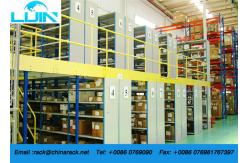 China Durable Mezzanine Warehouse System , Powder Coated Metal Mezzanine Systems supplier