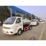 FOTON 4X2 Milk Transport Vehicle Stainless Steel Milk Tanker Truck for sale
