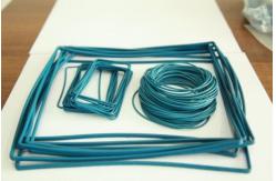 China Electronics Molded 30 To 80 Shore A Conductive Silicone Rubber supplier