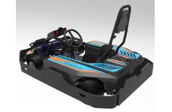 China APP Adjustment Control 57Nm 4000W Electric Racing Gokart For Adult supplier