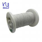Custom 4n Pure Silver Conductor Litz Magnet Wire 0.1mm Natural Silk Covered for sale
