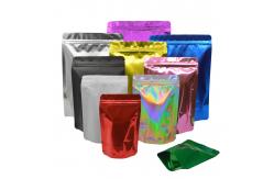 China Glossy Shiny Stand Up Pouch Plastic Customized Packaging Coffee Bags supplier