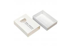 China Personalised Black White Paper Match Style Drawer Gift Box Packaging Custom Matches Box supplier