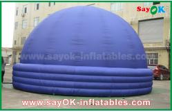 China Blue 7m DIA Inflatable Planetarium Dome Durable Architecture Projection Tent supplier