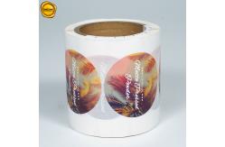 China 5CM FSC Sticker Roll Paper Sticker Labels Printing For Makeup Box supplier