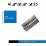 Aluminum Strips Nose Pin / Clip Nose Wire For Mask , Long Life Time for sale