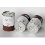 Food Grade Paper Cans Packaging For Powder 83mm Dia Customized Design for sale