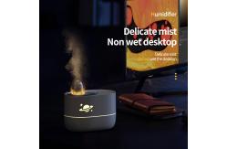 China Auto Shut Off Rocket Flame Aromatherapy Humidifier ABS Material supplier