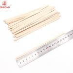 Flat Head Natural Color 1.3mm Bamboo Coffee Stirrer for sale